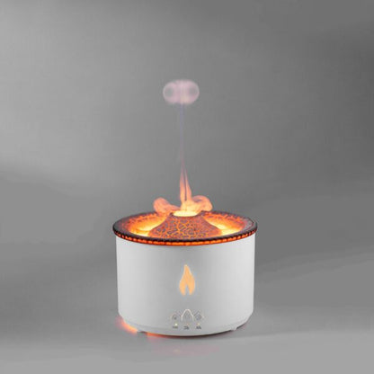 Ultrasonic Essential Oil Volcano Humidifier