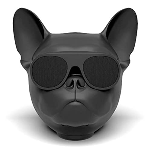 Wireless Bulldog Dog Head Mini Outdoor Portable Speaker