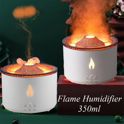 Ultrasonic Essential Oil Volcano Humidifier