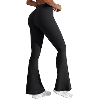 High Waisted Flares Bottom Leggings