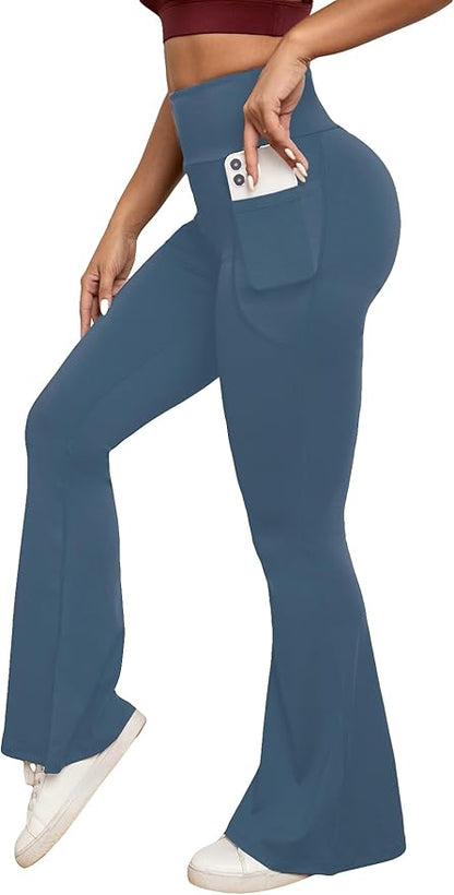 High Waisted Flares Bottom Leggings