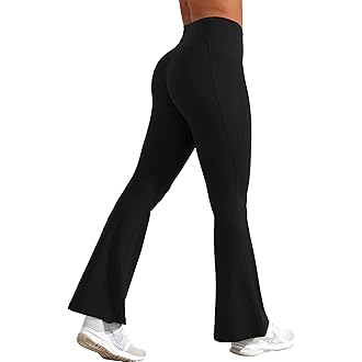 High Waisted Flares Bottom Leggings