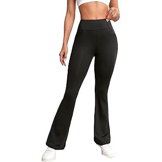 High Waisted Flares Bottom Leggings