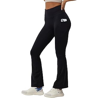 High Waisted Flares Bottom Leggings