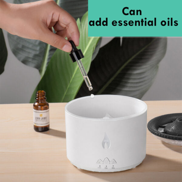 Ultrasonic Essential Oil Volcano Humidifier