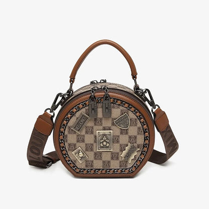 Print Leather Handbags