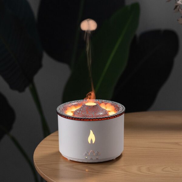 Ultrasonic Essential Oil Volcano Humidifier