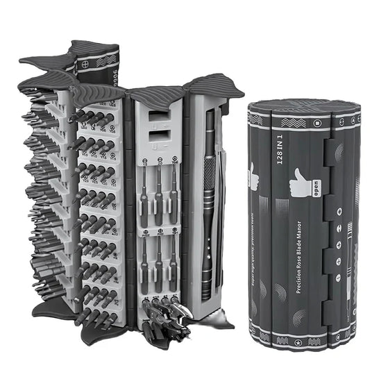 128-Piece Electric Screwdriver Set