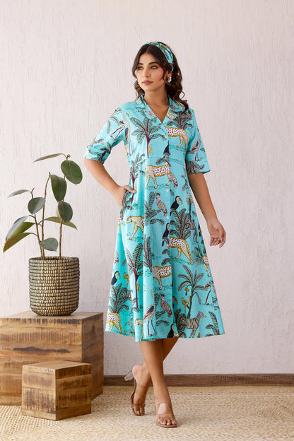 Cotton Printed Dress