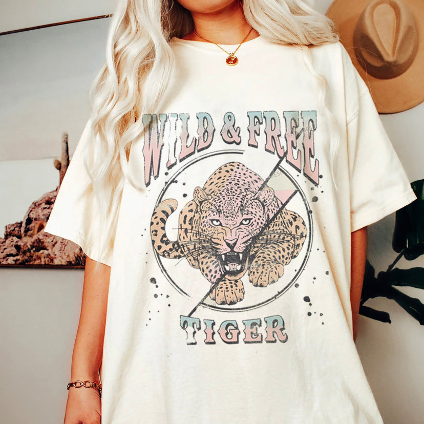 Western Graphic Round Neck T-Shirt