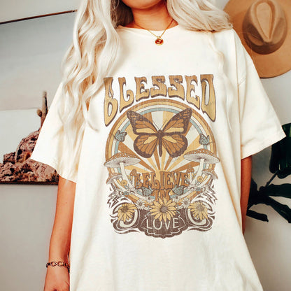 Western Graphic Round Neck T-Shirt