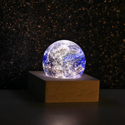 Luminous Crystal Ball Ornaments