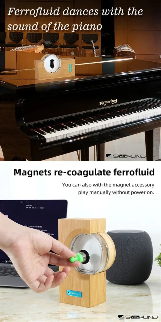 Magnetic Fluid Pickup Bluetooth Speaker