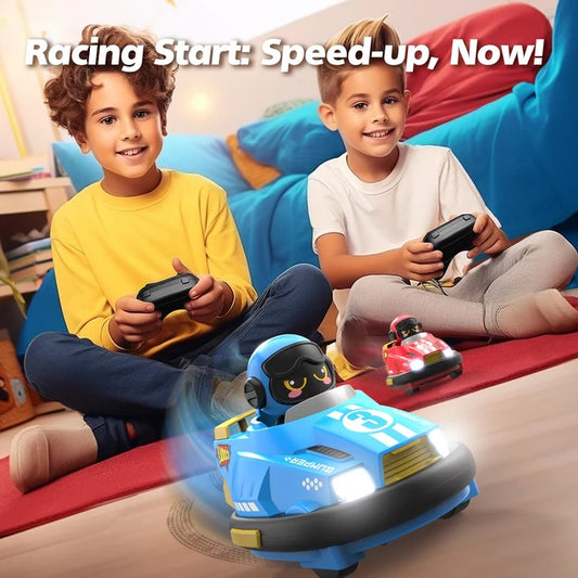 Remote control kart bumper car