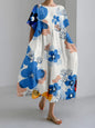 Spring and Summer Casual Floral Skirt Dress