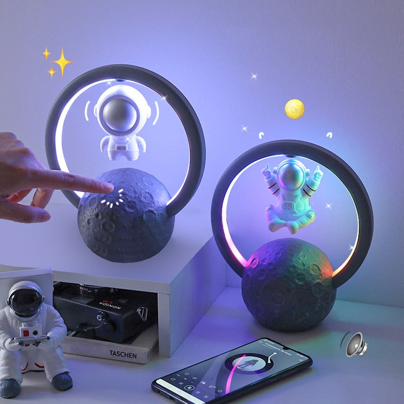 Magnetic Levitation Bluetooth Speaker Astronaut