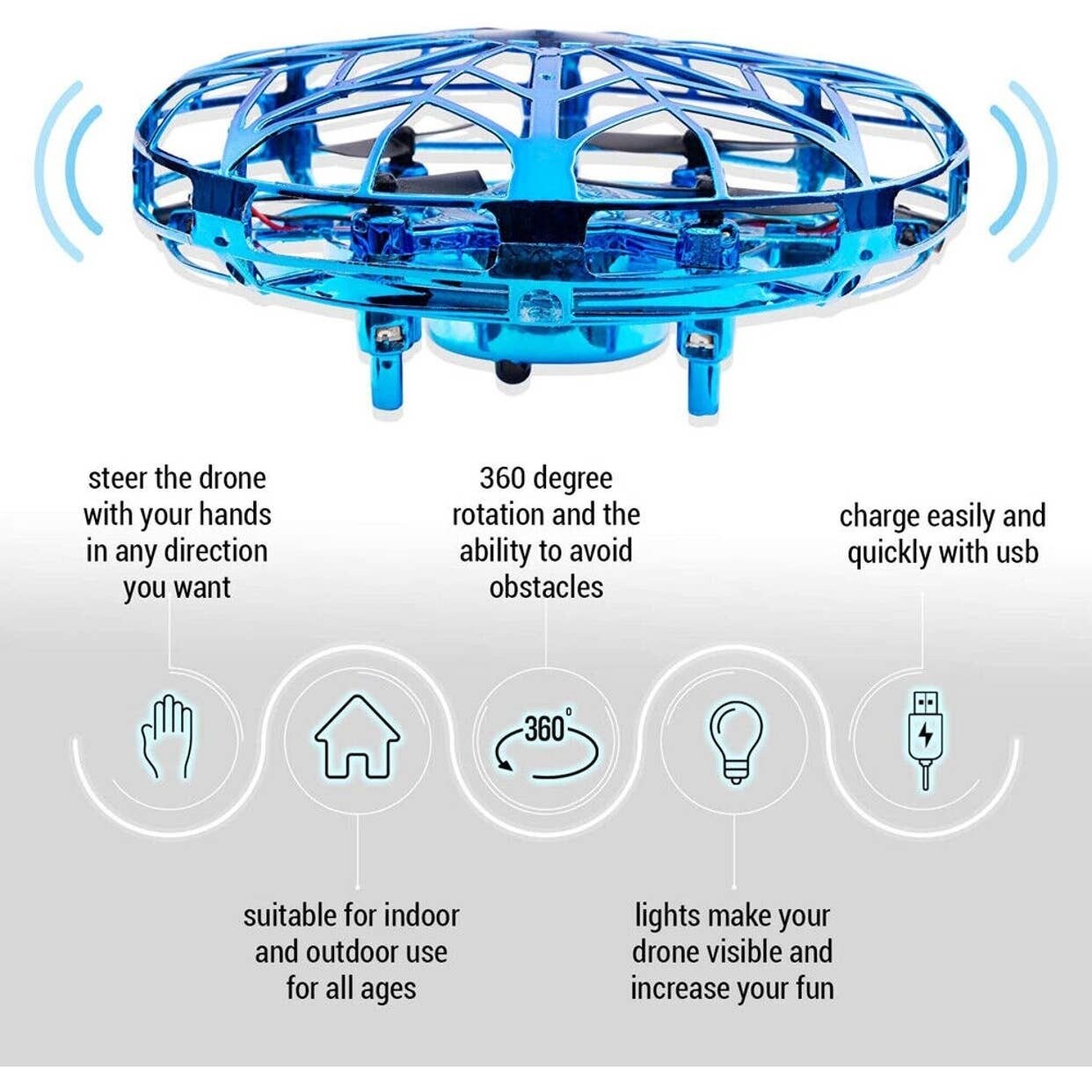 HAND CONTROL FLYING SPINNER