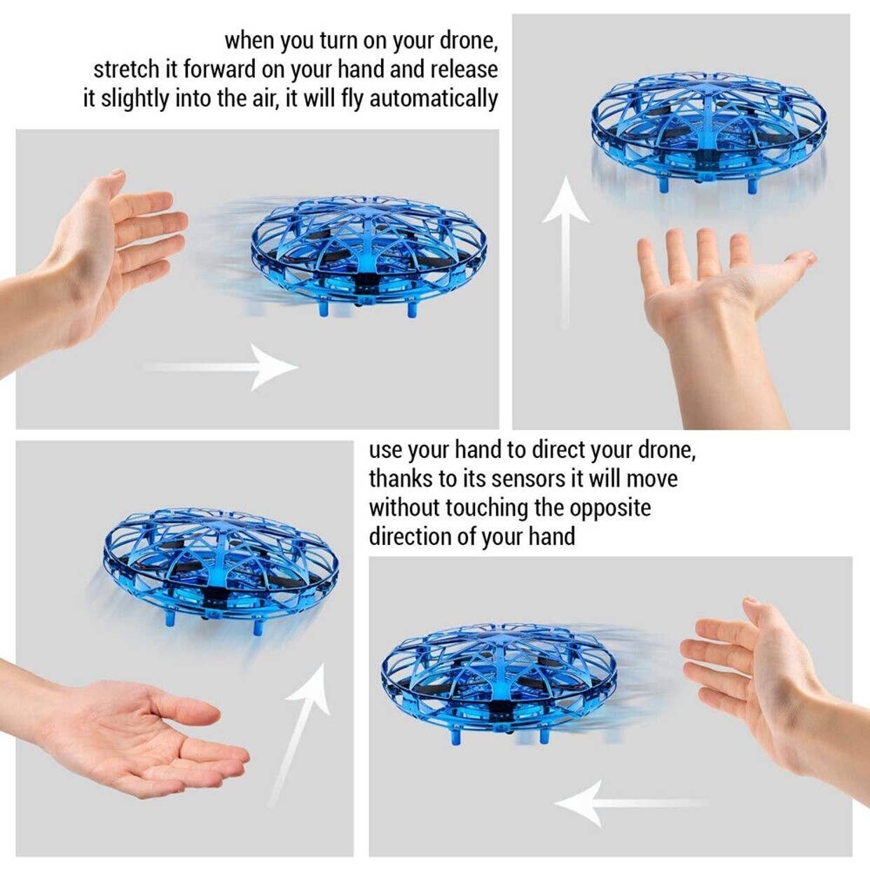 HAND CONTROL FLYING SPINNER