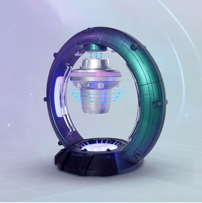 Magnetic Levitating Spacecraft Speaker Night Lamp