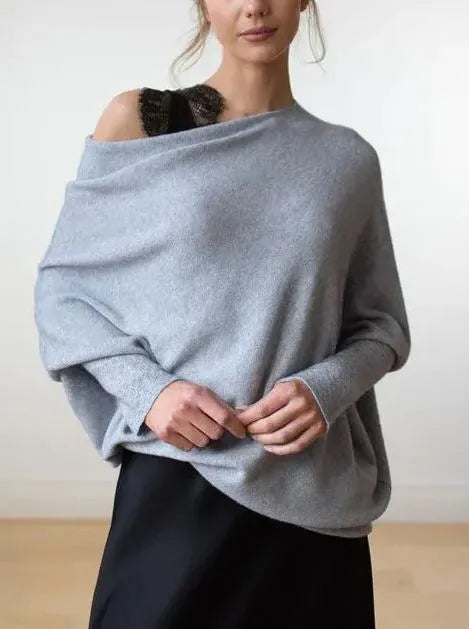 Asymmetric Draped Jumper