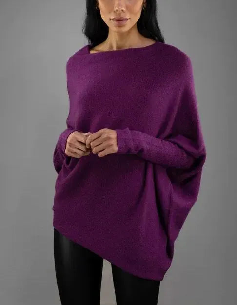 Asymmetric Draped Jumper