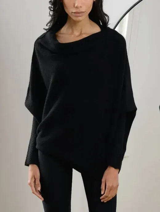 Asymmetric Draped Jumper